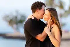 Couple Big Island Engagement Photo